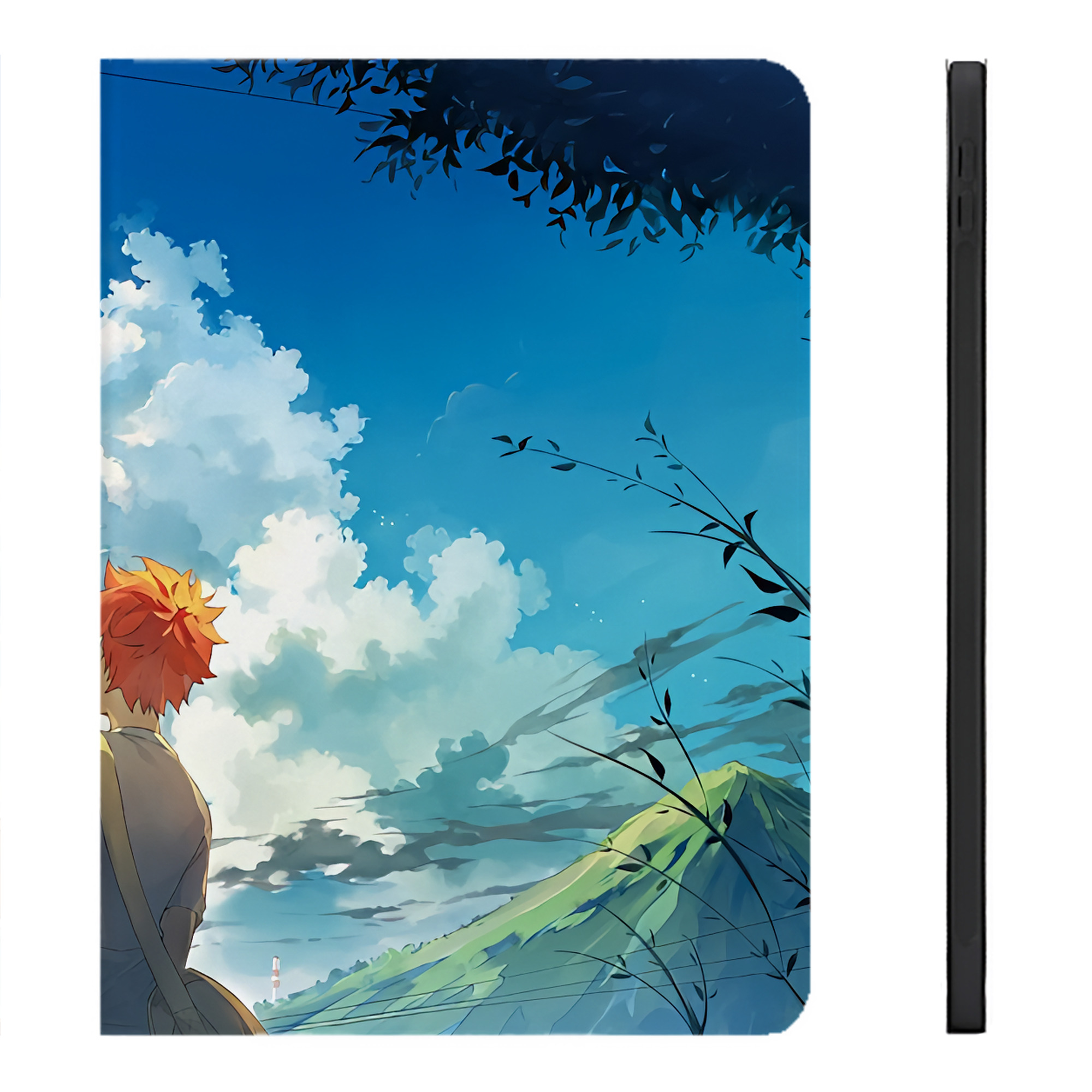 （画像用） ハイキュー!! Haikyu!! IPadケース ペンホルダー付き ブックスタイルデザイン